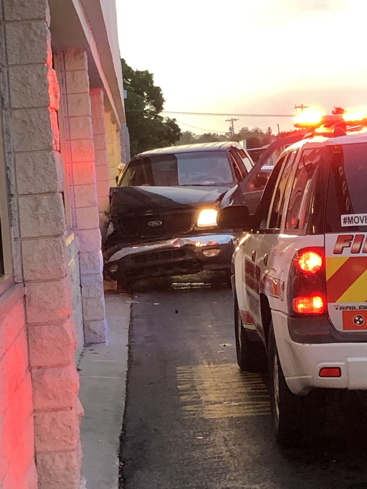Woman transported to hospital after accident at Food Lion